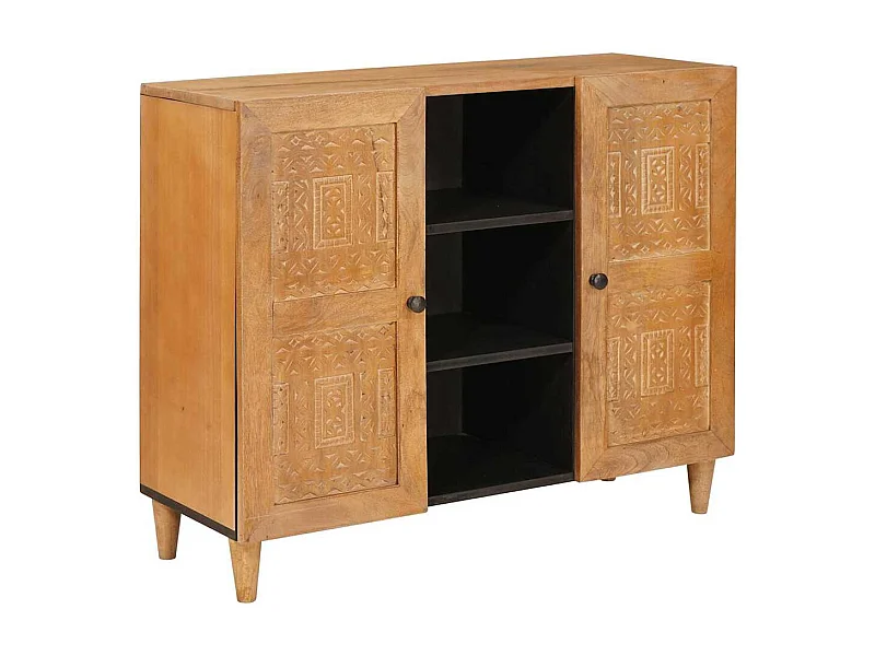 Vitrina Marrón claro 33.5 x 90 x 75 cm