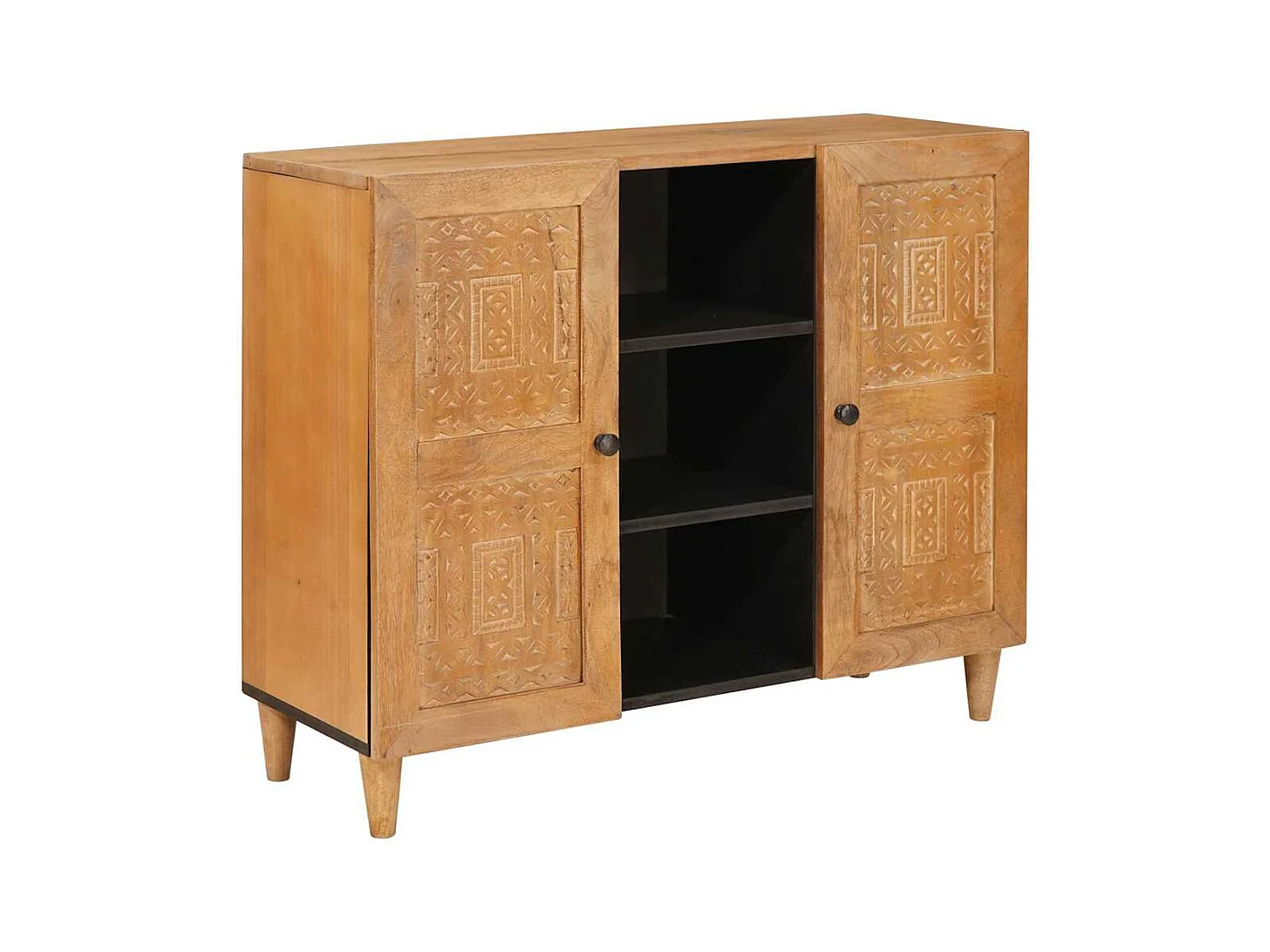 Buffet Marron clair 33,5 x 90 x 75 cm