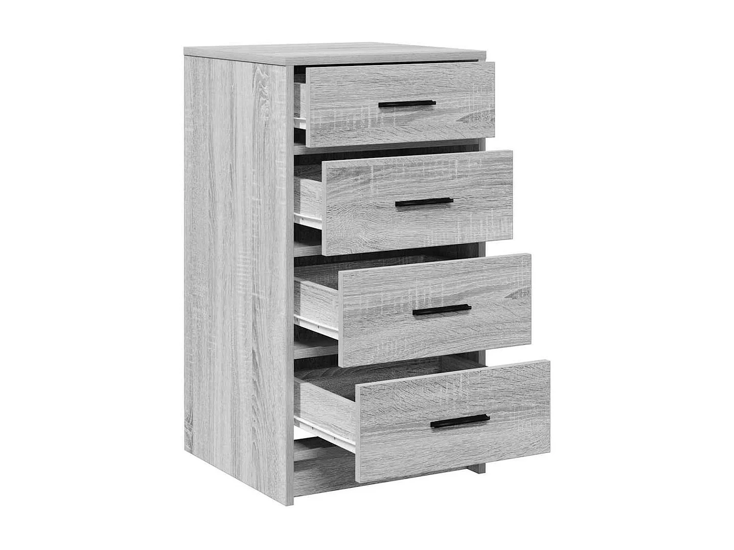 Buffet Sonoma gris 40 x 41 x 75 cm Bois d'ingénierie