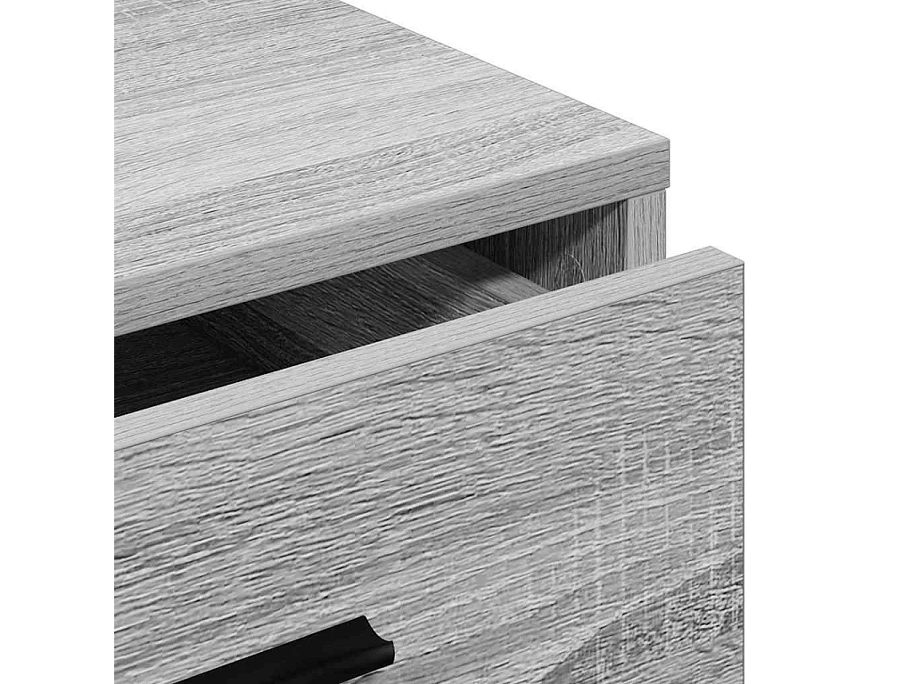 Buffet Sonoma gris 40 x 41 x 75 cm Bois d'ingénierie