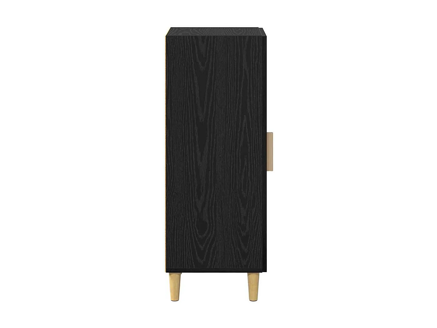 Buffet Chêne noir 34,5 x 34 x 90 cm Bois d'ingénierie