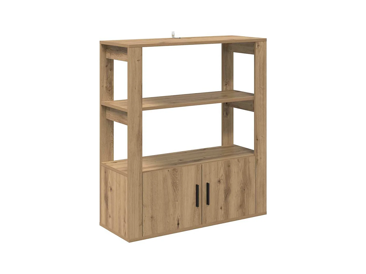 Buffet chêne artisanal 30 x 80 x 90 cm Bois d'ingénierie