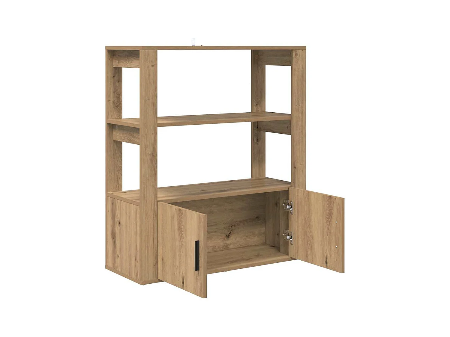 Buffet chêne artisanal 30 x 80 x 90 cm Bois d'ingénierie