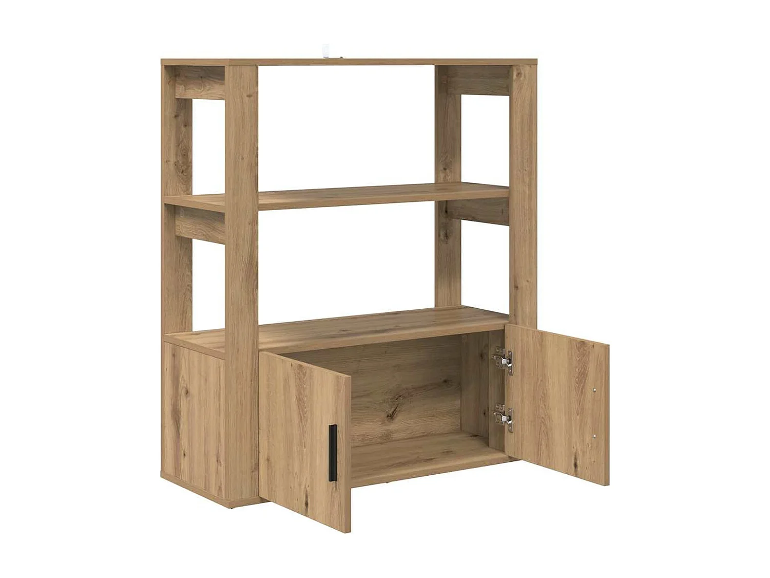 Buffet chêne artisanal 30 x 80 x 90 cm Bois d'ingénierie