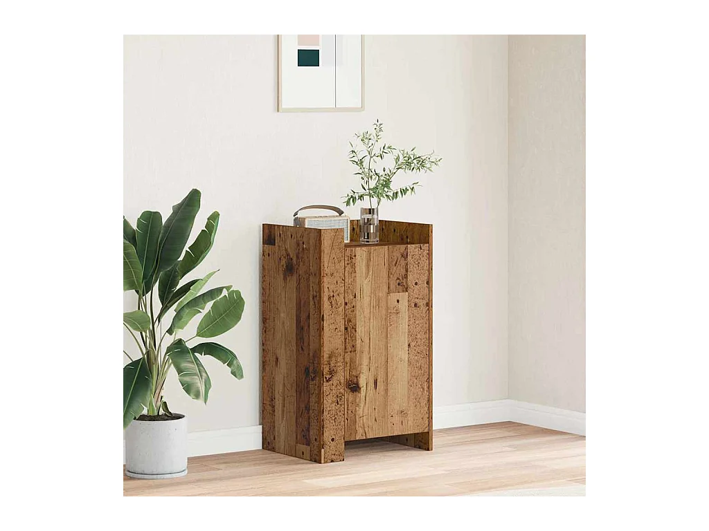 Buffet Bois ancien 45 x 35 x 75 cm Bois d'ingénierie