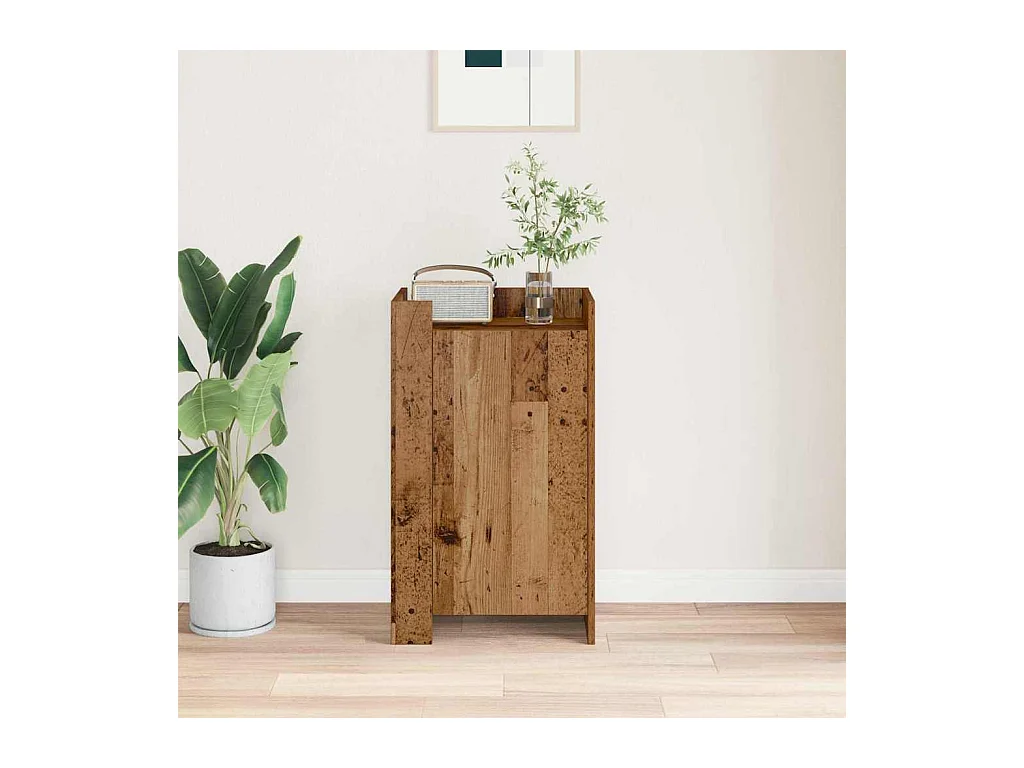 Buffet Bois ancien 45 x 35 x 75 cm Bois d'ingénierie
