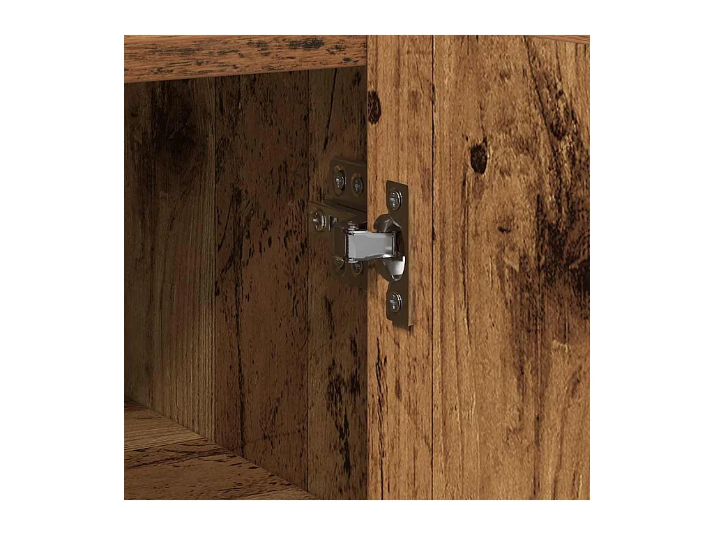 Buffet Bois ancien 45 x 35 x 75 cm Bois d'ingénierie