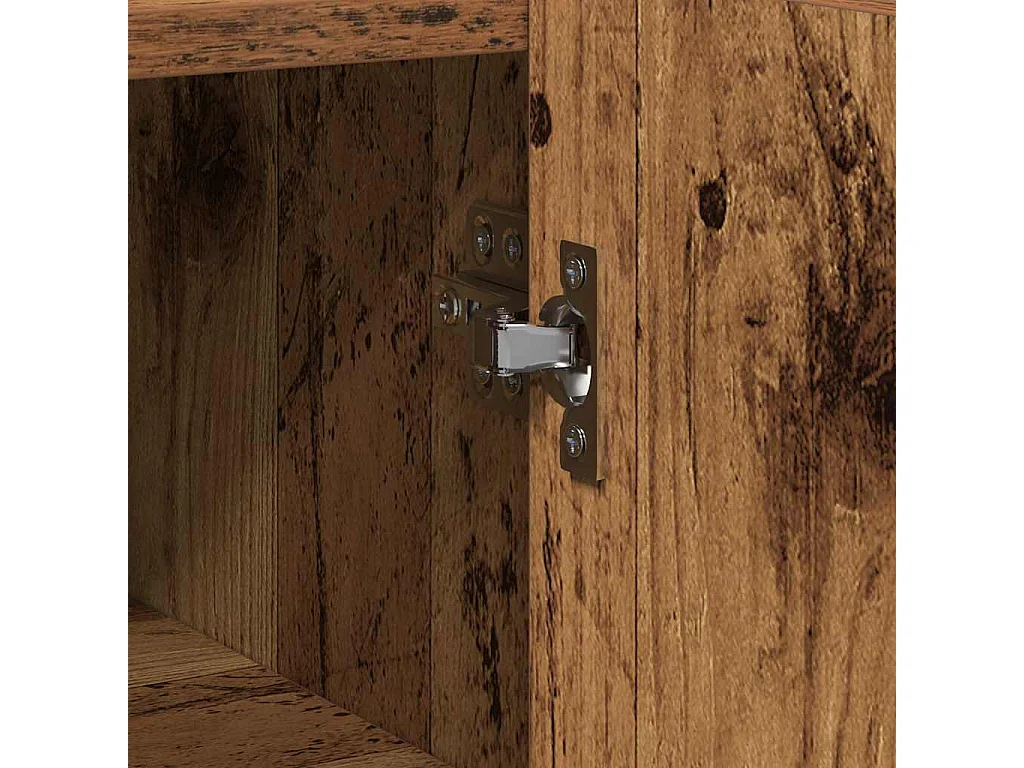 Buffet Bois ancien 45 x 35 x 75 cm Bois d'ingénierie