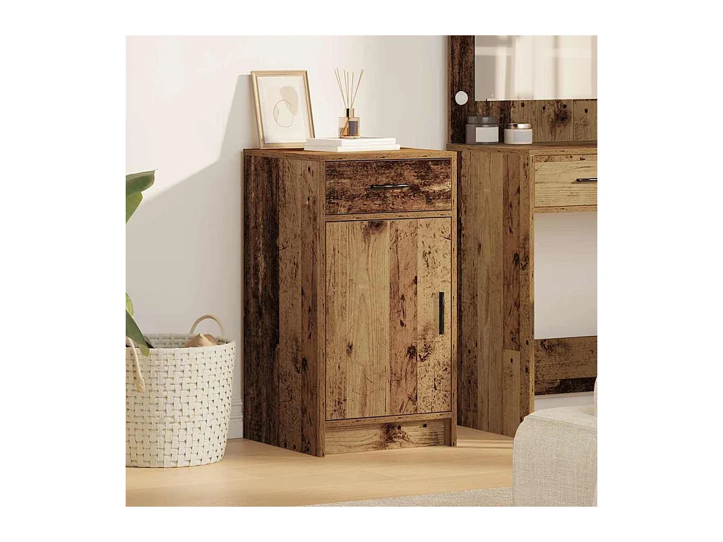 Buffet Bois ancien 40 x 40.5 x 75 cm Bois d'ingénierie