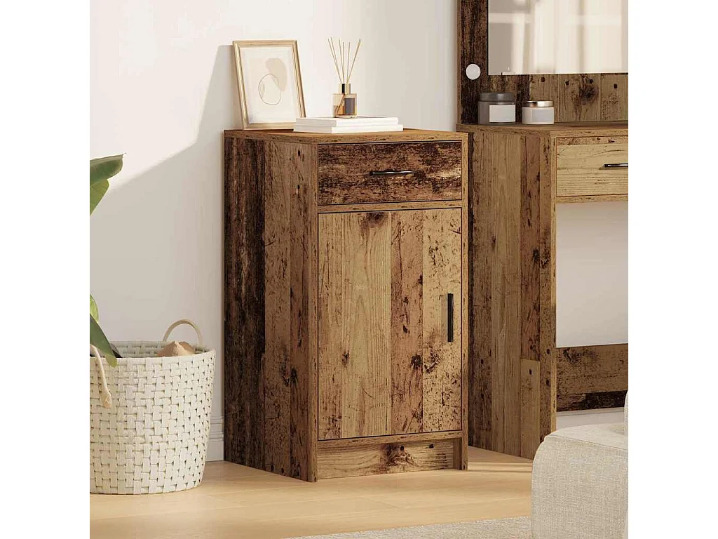 Buffet Bois ancien 40 x 40.5 x 75 cm Bois d'ingénierie