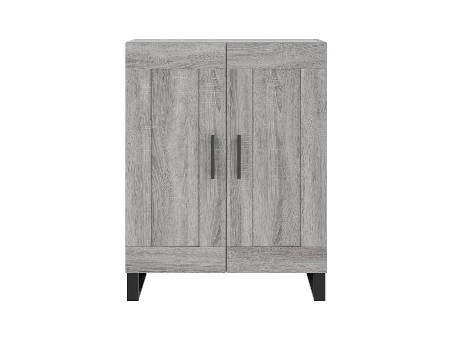 Buffet haut Sonoma gris 69,5x34x180 cm Bois d'ingénierie