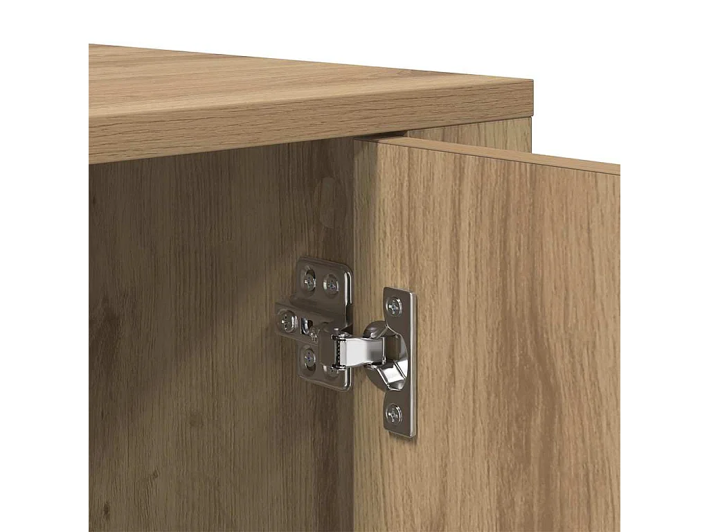 Buffet chêne artisanal 40 x 33 x 70 cm Bois d'ingénierie