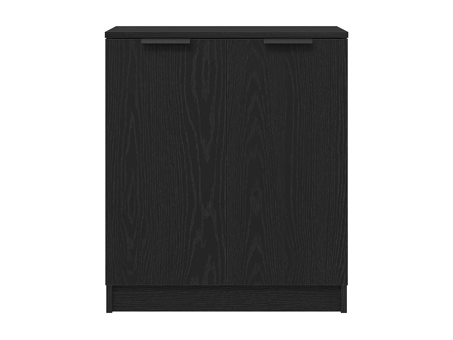 Buffet Noir 60 x 30 x 70 cm Bois d'ingénierie