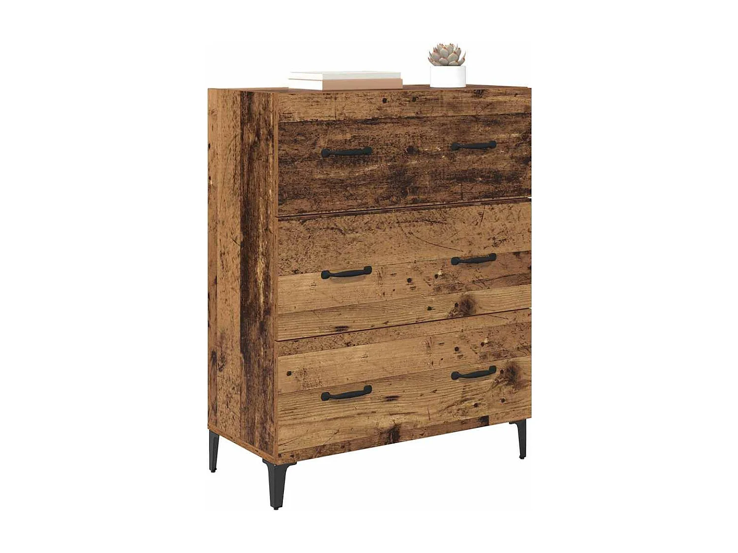 Vitrina Madera vieja 69.5 x 34 x 90 cm Madera contrachapada