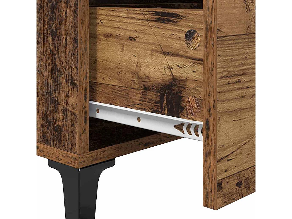 Vitrina Madera vieja 69.5 x 34 x 90 cm Madera contrachapada