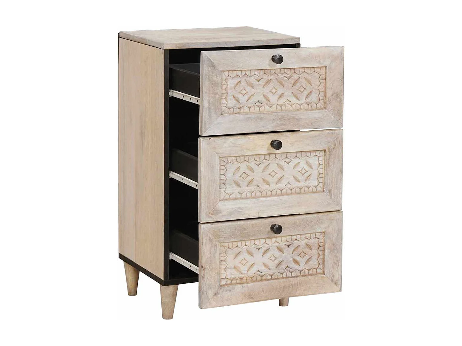 Buffet avec tiroir Blanc 33,5 x 40 x 75 cm