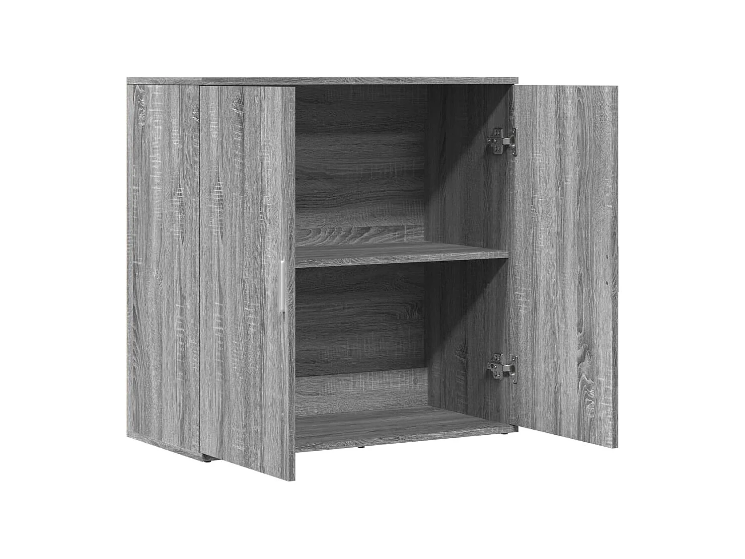 Buffet sonoma gris 79x38x80 cm bois d'ingénierie