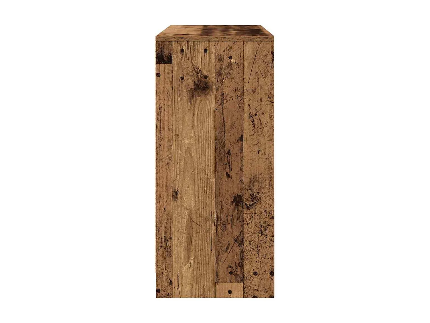 Buffet vieux bois 85x34x76 cm bois d'ingénierie