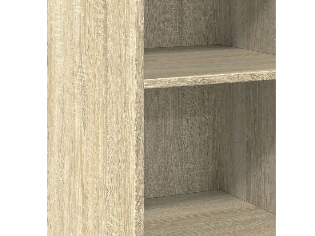 Aparador de madera de ingeniería roble Sonoma 40x41x93 cm