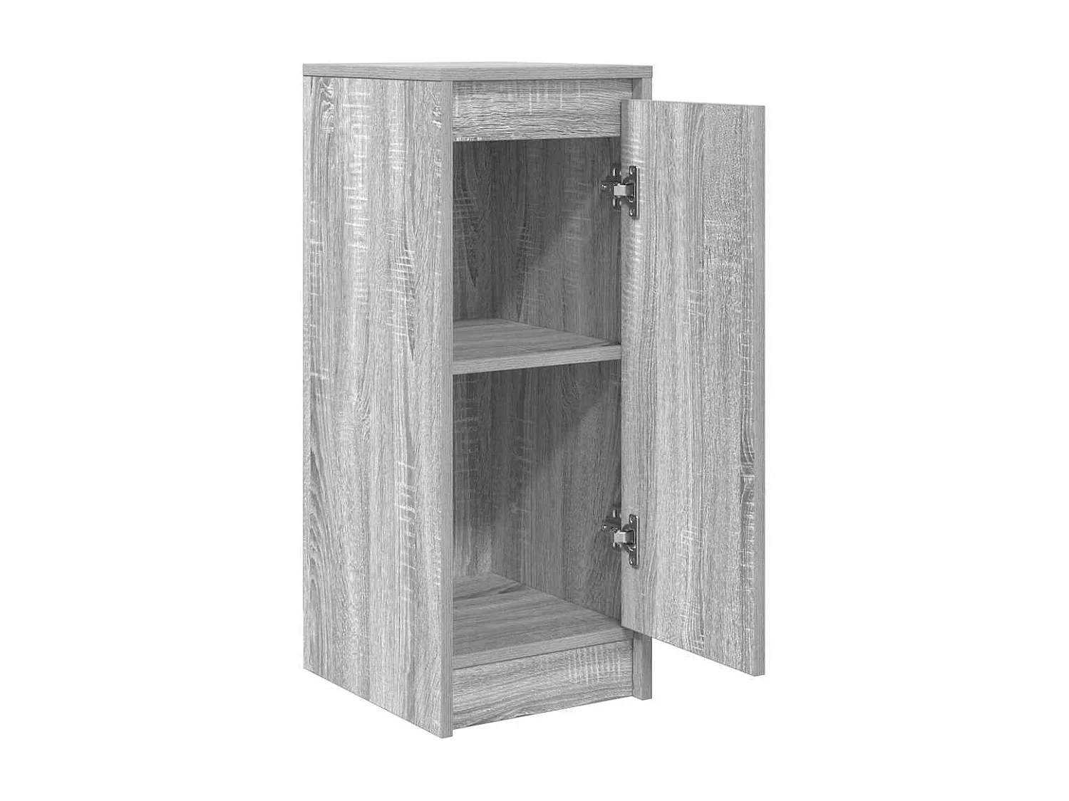 Buffet sonoma gris 29,5x34x76 cm bois d'ingénierie