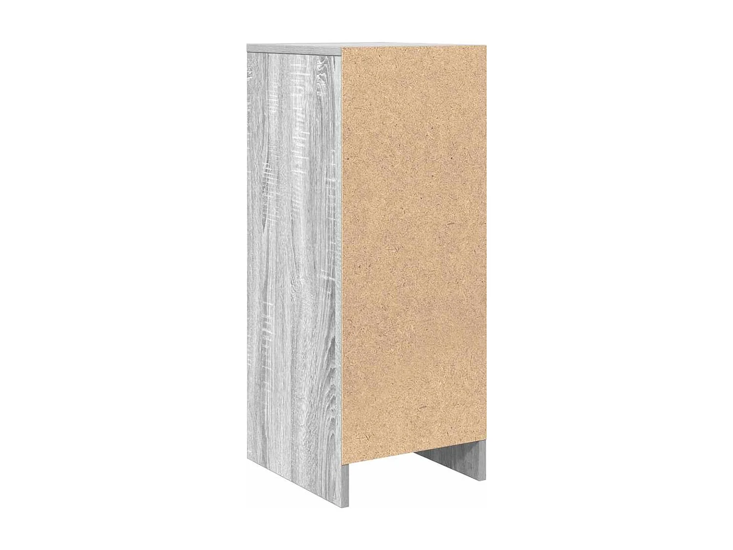 Buffet sonoma gris 29,5x34x76 cm bois d'ingénierie