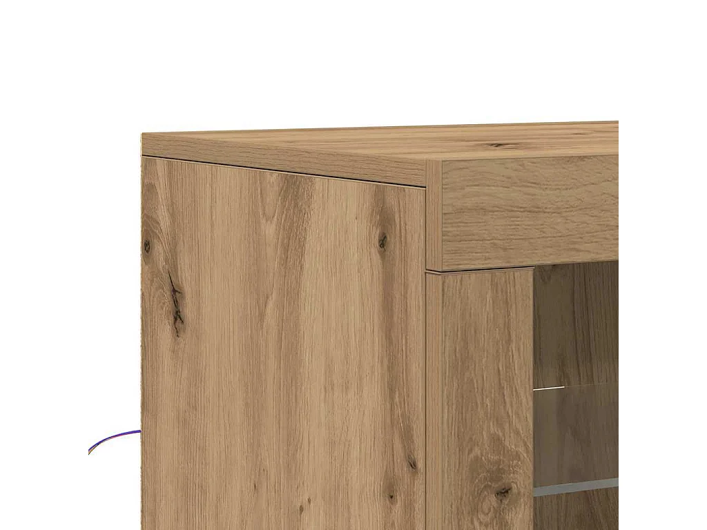 Buffet Marron 60.5 x 37 x 67 cm Bois d'ingénierie