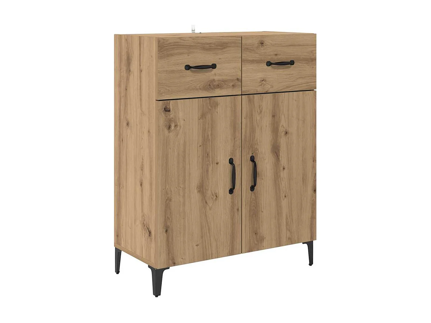 Buffet chêne artisanal 34 x 69.5 x 90 cm Bois d'ingénierie