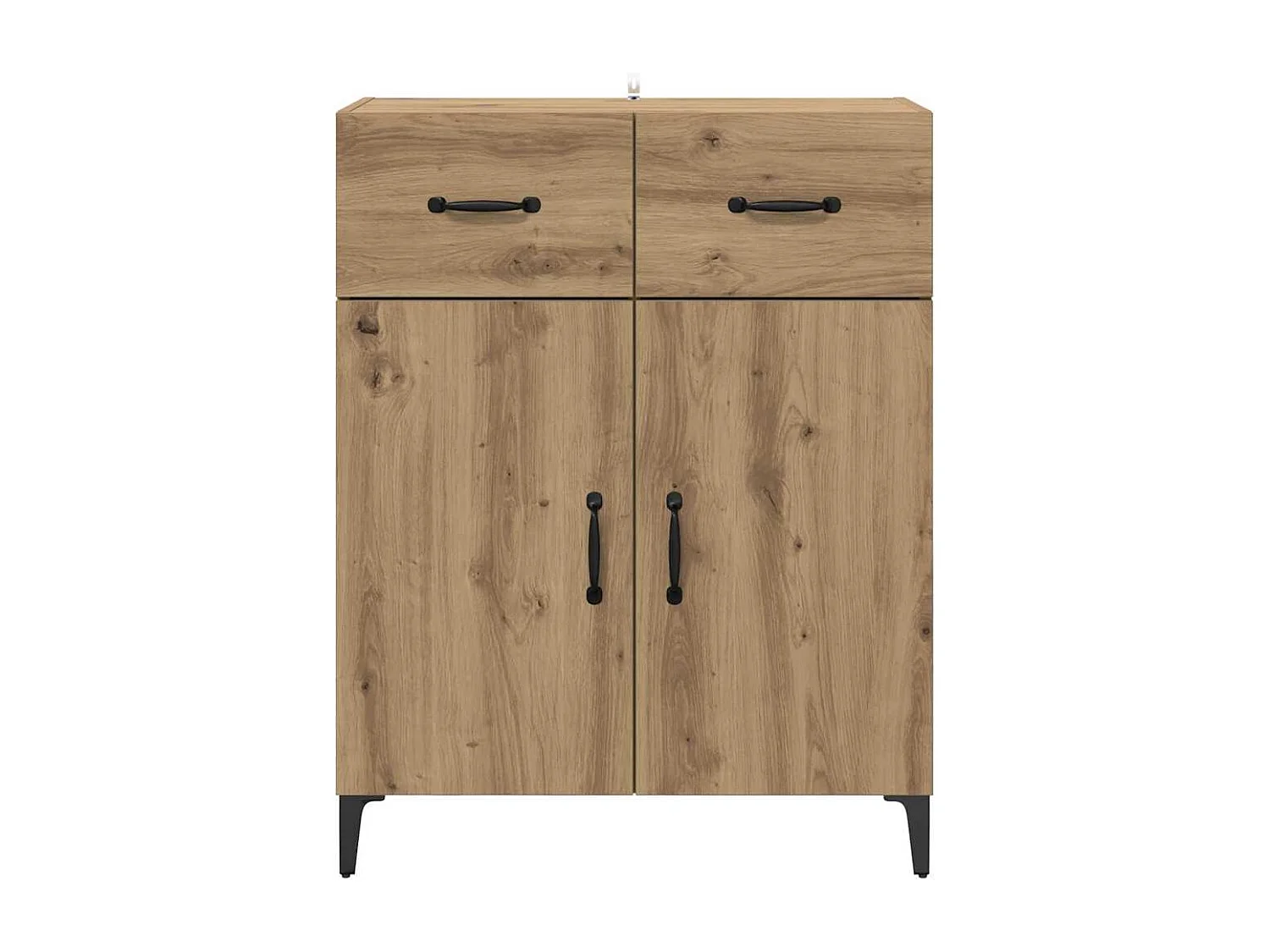 Buffet chêne artisanal 34 x 69.5 x 90 cm Bois d'ingénierie