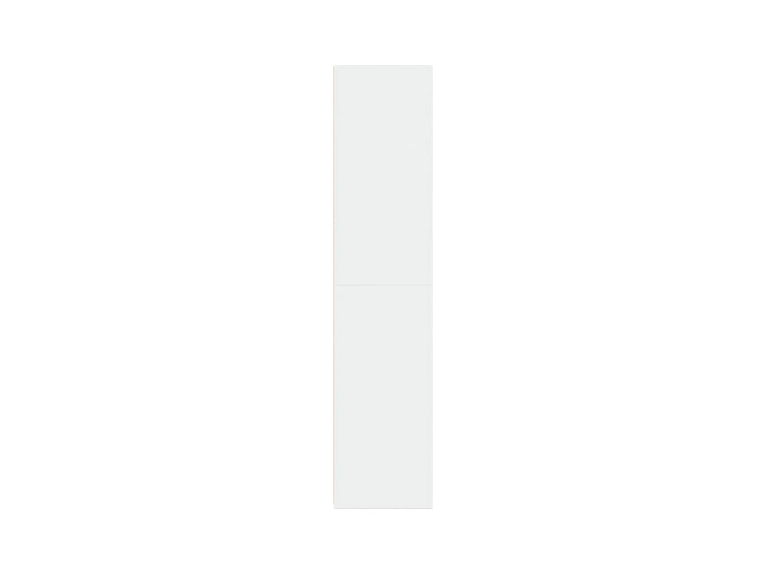 Buffet haut blanc 45x41x185 cm bois d'ingénierie