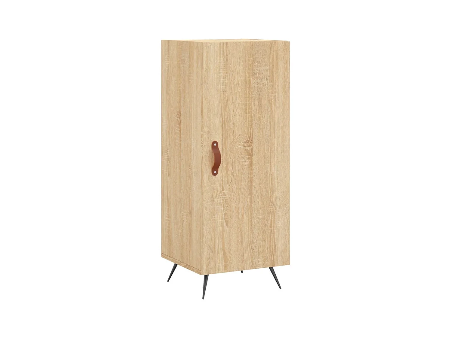 Buffet haut Chêne sonoma 34,5x34x180 cm Bois d'ingénierie