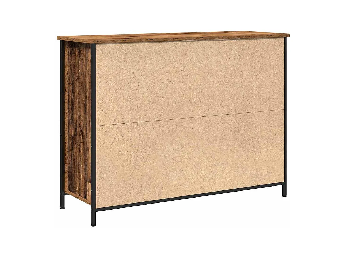 Buffet Bois ancien 100 x 35 x 75 cm Bois d'ingénierie