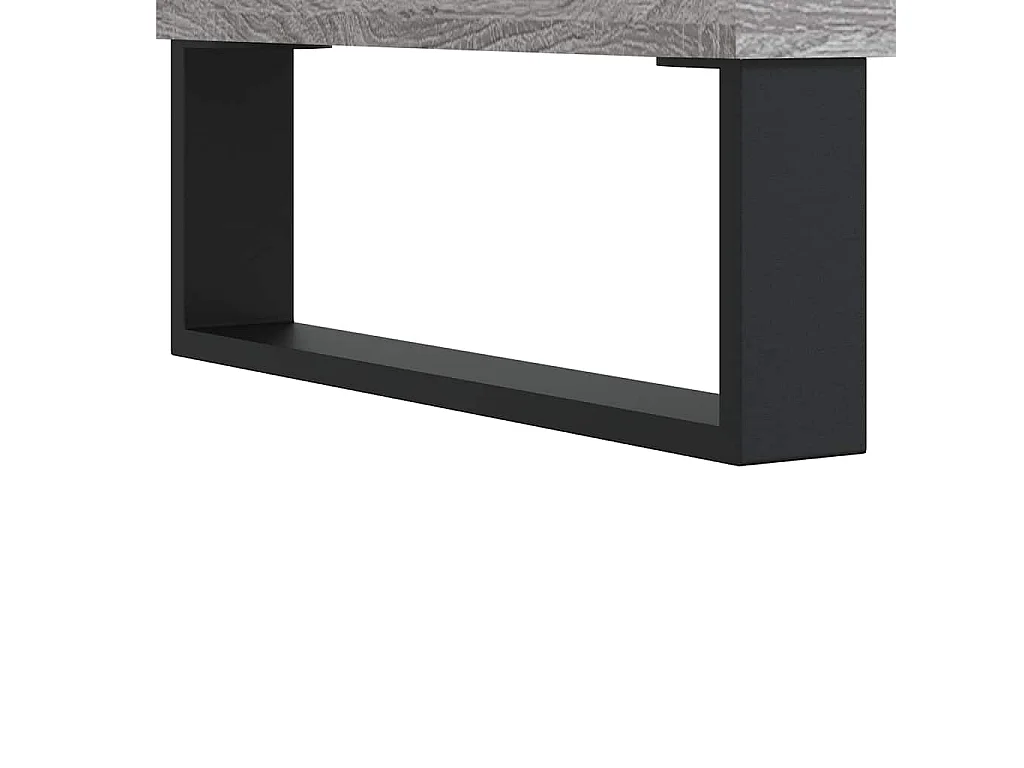 Buffet sonoma gris 101,5x35x70 cm bois d'ingénierie