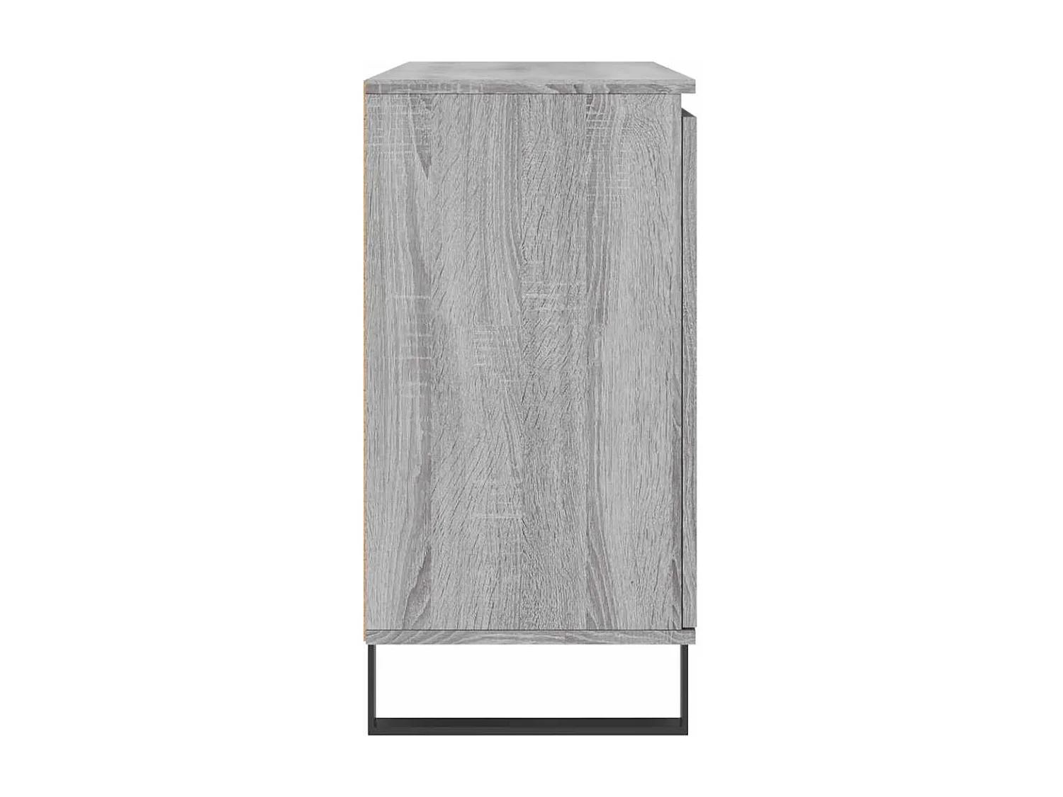 Buffet sonoma gris 101,5x35x70 cm bois d'ingénierie