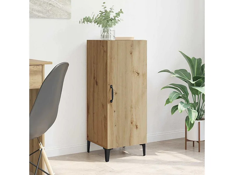 Buffet chêne artisanal 34,5 x 34 x 90 cm Bois d'ingénierie