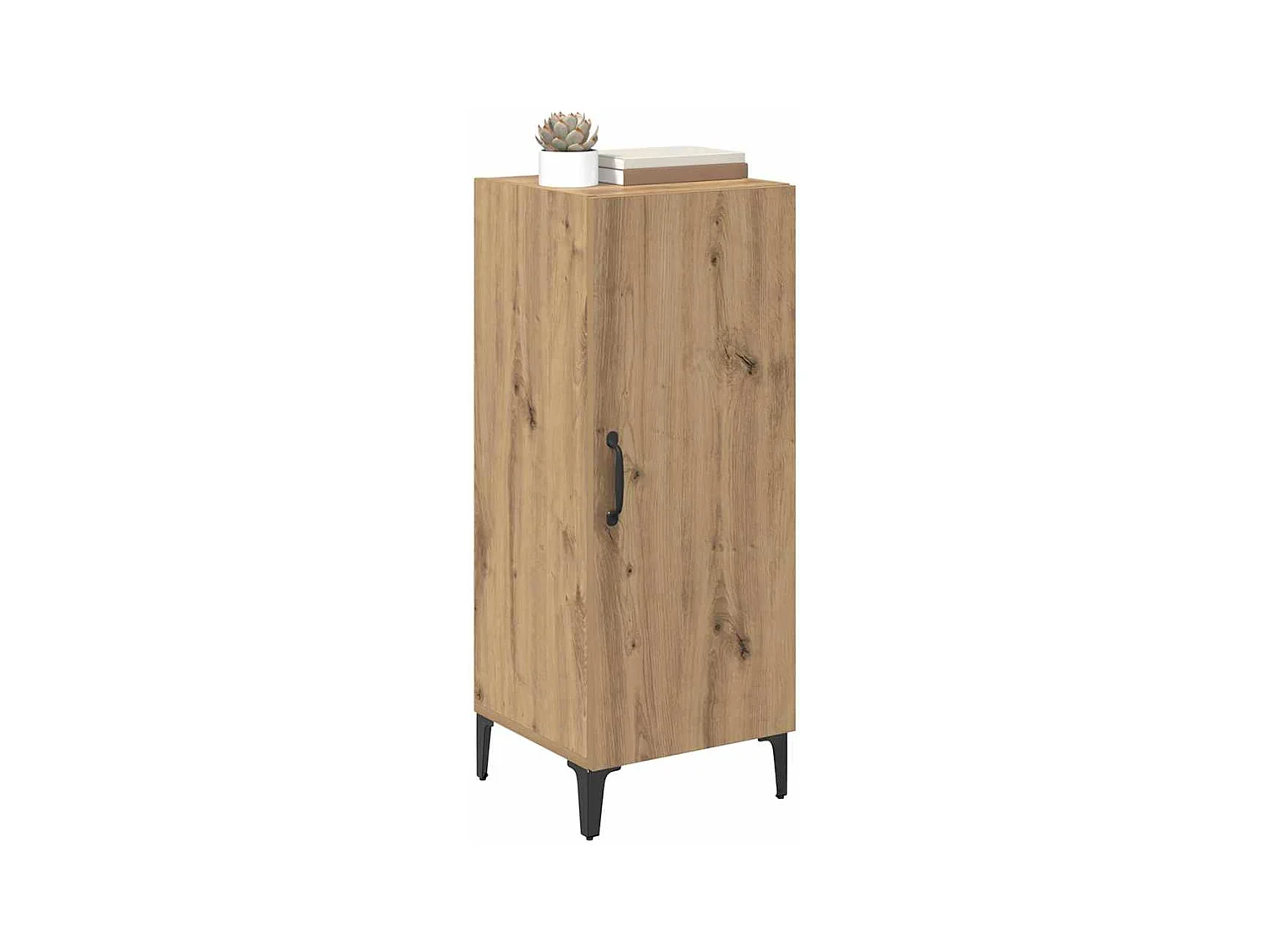 Buffet chêne artisanal 34,5 x 34 x 90 cm Bois d'ingénierie