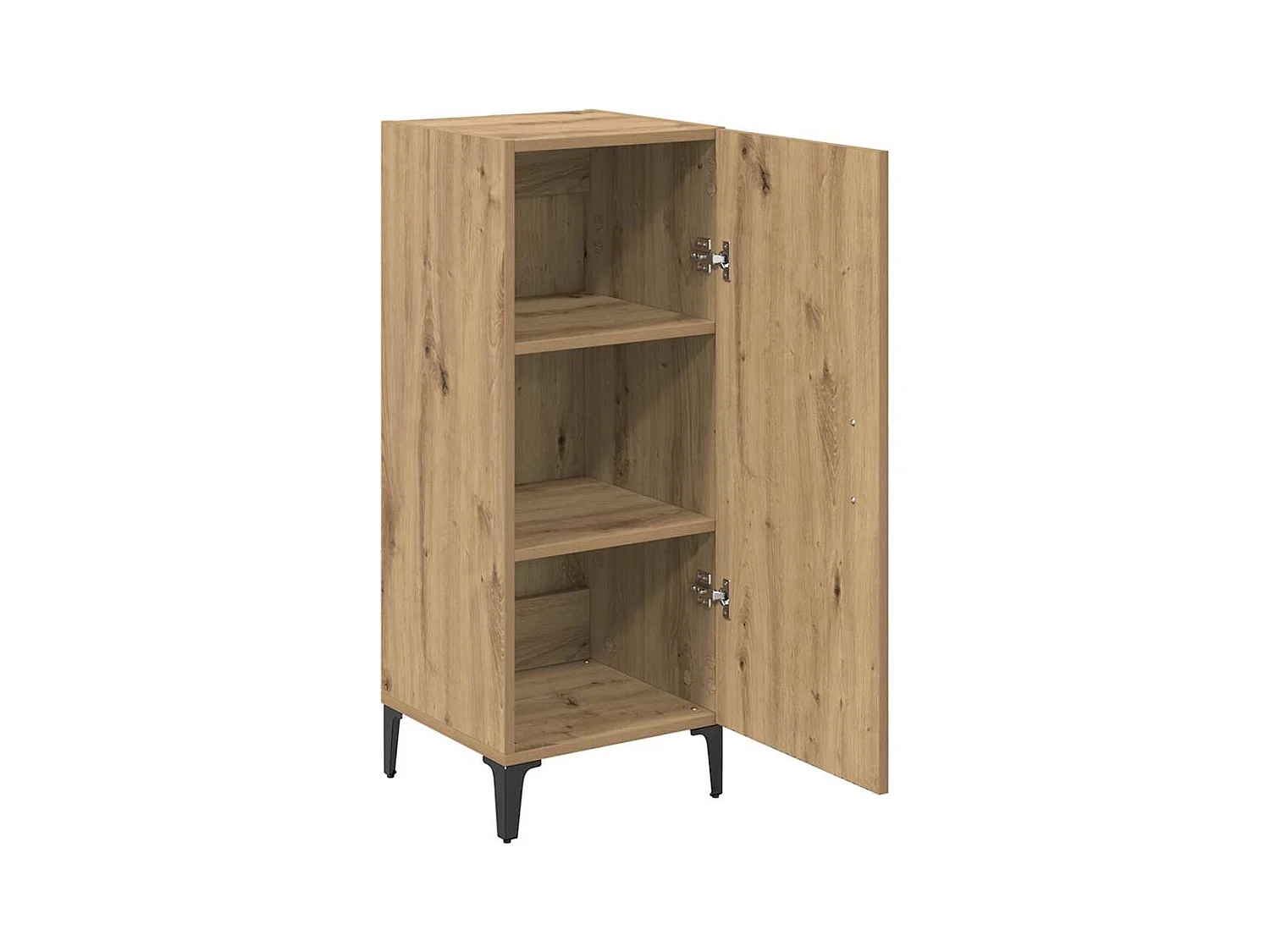 Buffet chêne artisanal 34,5 x 34 x 90 cm Bois d'ingénierie