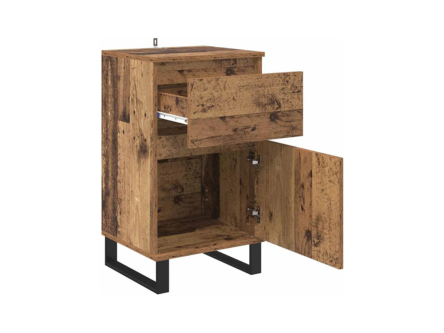 Buffet Bois ancien 35 x 40 x 70 cm Bois d'ingénierie