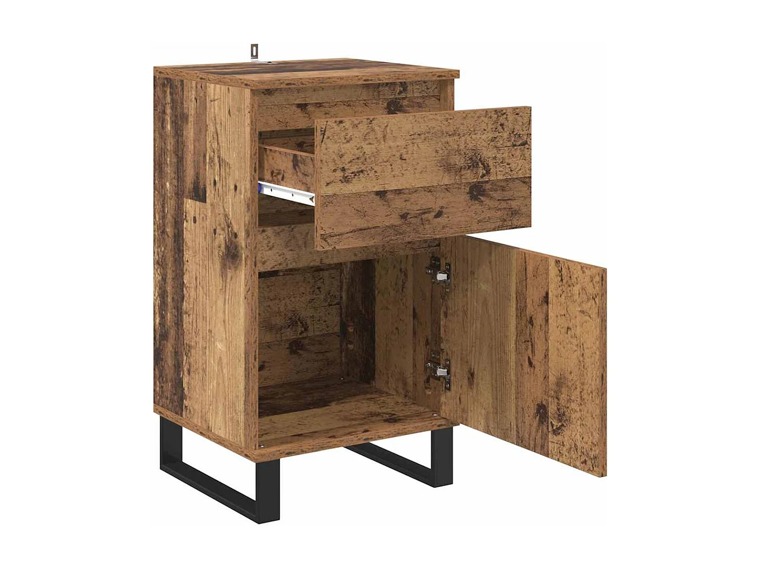 Buffet Bois ancien 35 x 40 x 70 cm Bois d'ingénierie