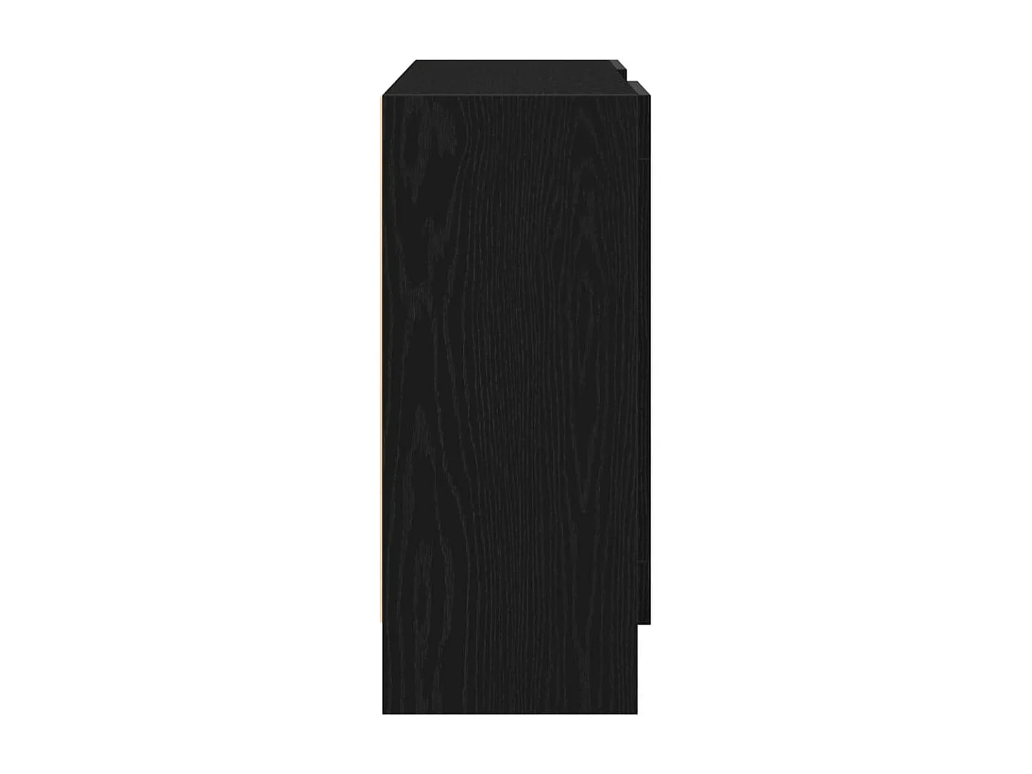 Buffet Noir 120 x 30.5 x 70 cm Bois d'ingénierie