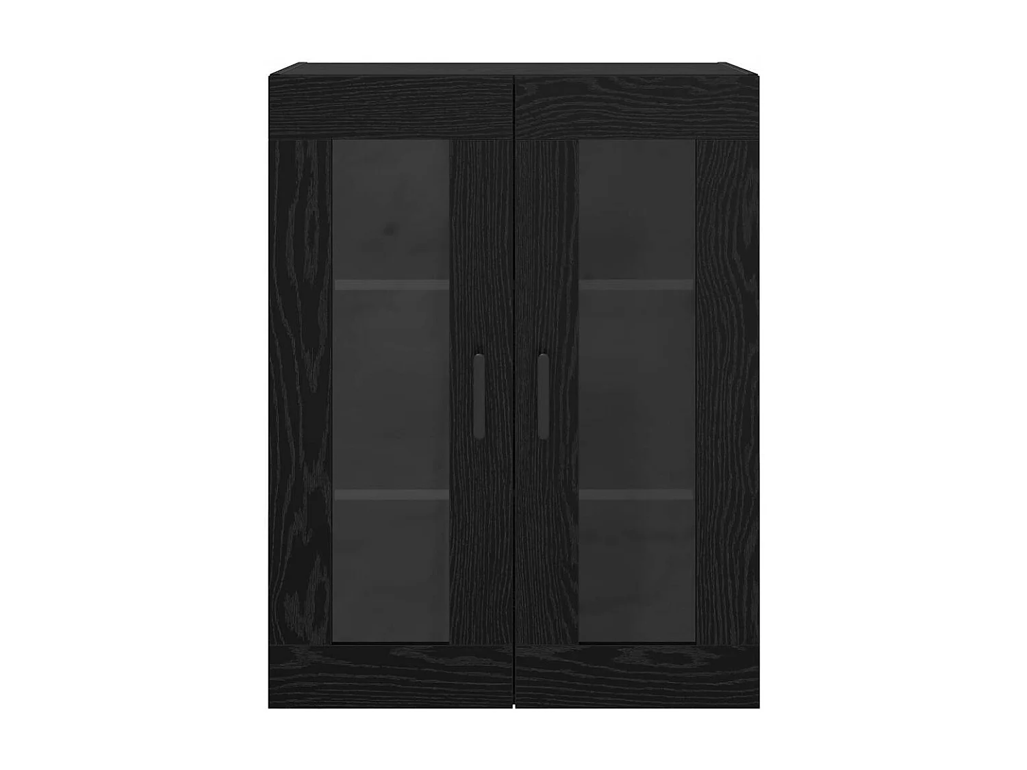 Buffet Noir 69,5 x 34 x 90 cm Bois d'ingénierie