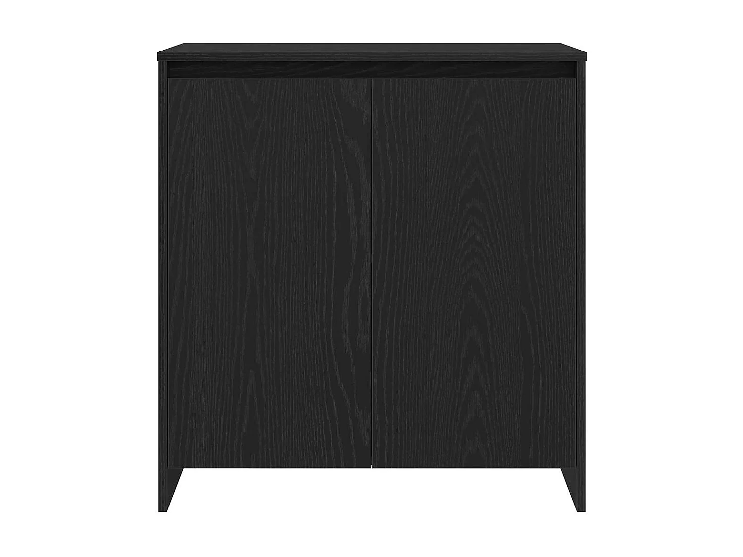 Dressoir met lade 3 pcs Zwart 70 x 41 x 75 cm Bewerkt hout