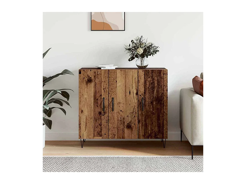 Buffet Madeira antiga 90 x 34 x 80 cm Madeira processada