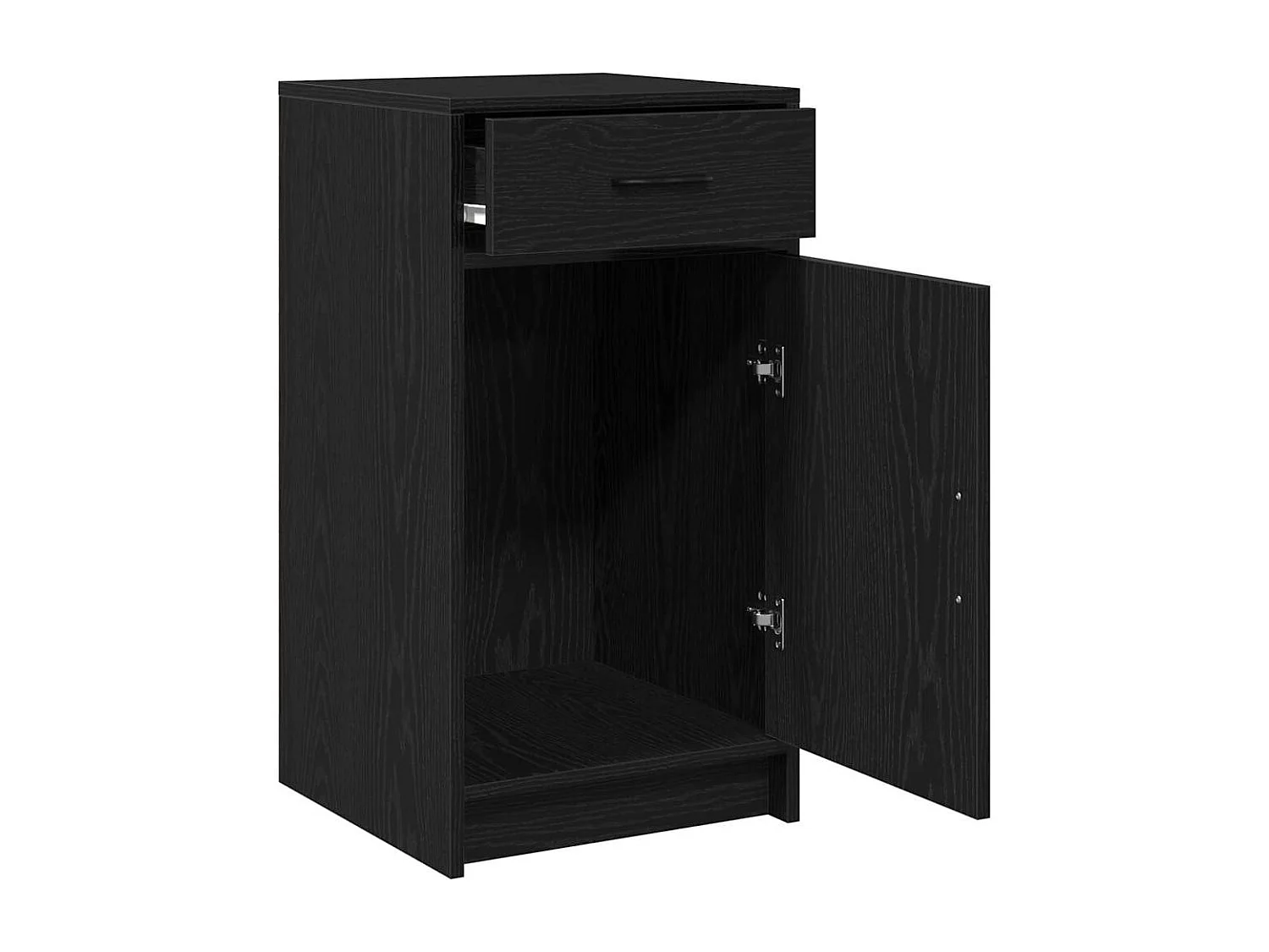 Buffet Chêne noir 40 x 40.5 x 75 cm Bois d'ingénierie