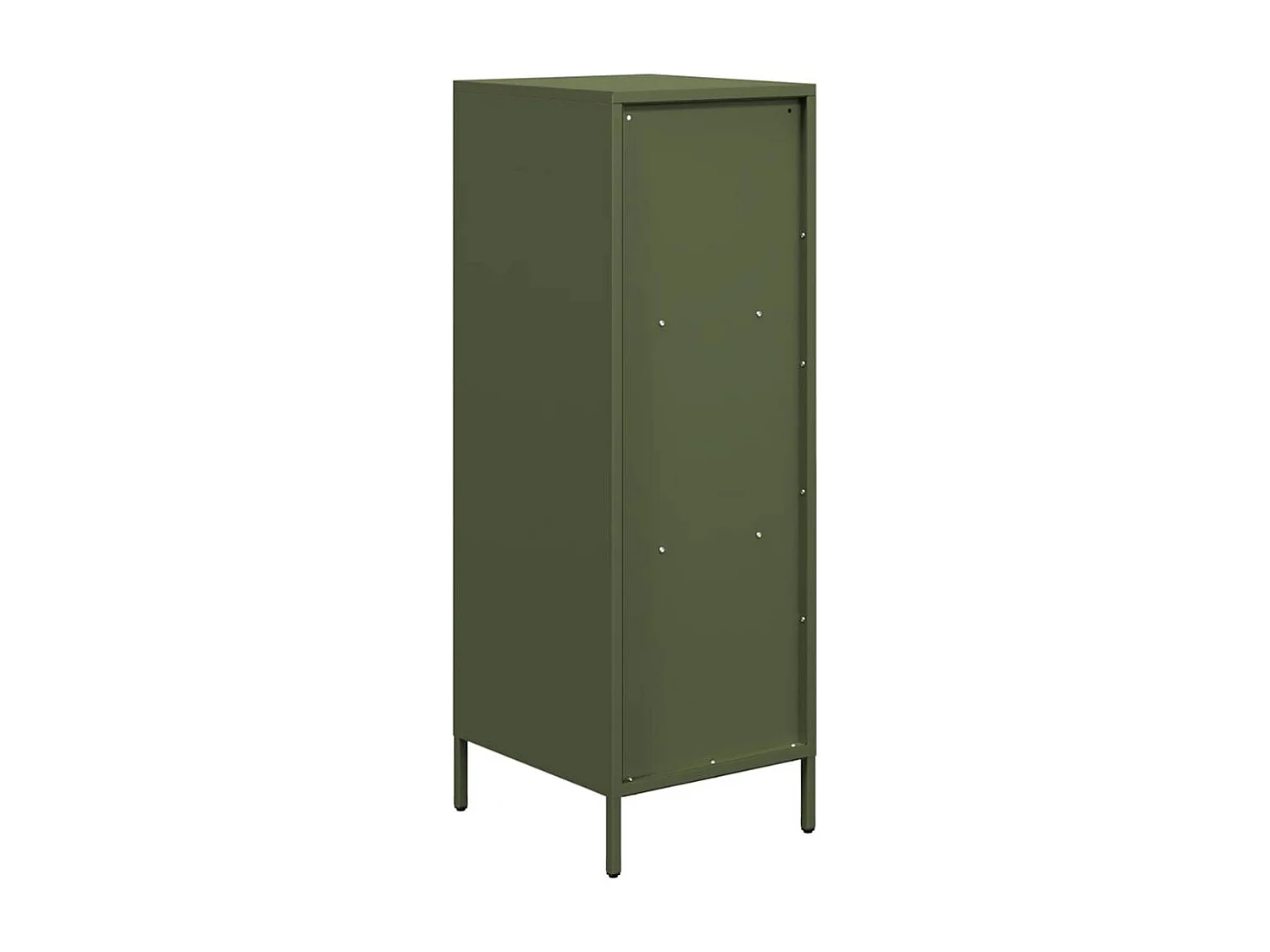 Buffet vert olive 35x39x103,5 cm acier