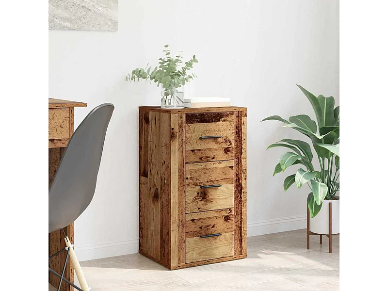 Buffet Bois ancien 40 x 33 x 70 cm Bois d'ingénierie