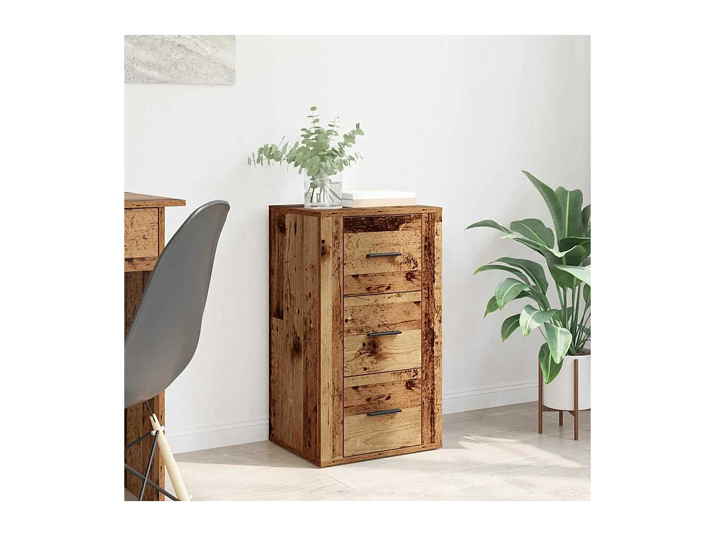 Buffet Bois ancien 40 x 33 x 70 cm Bois d'ingénierie