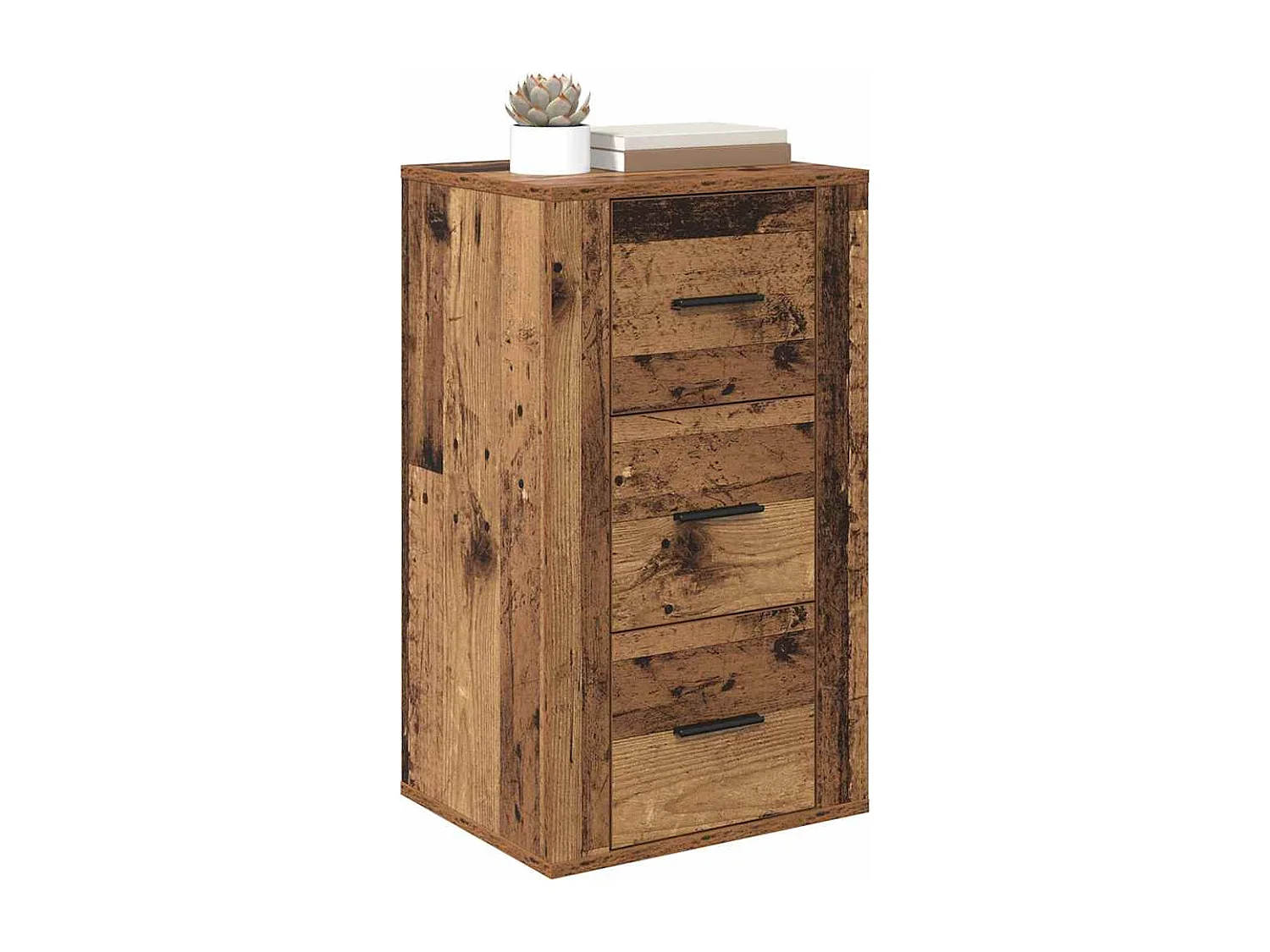 Buffet Bois ancien 40 x 33 x 70 cm Bois d'ingénierie