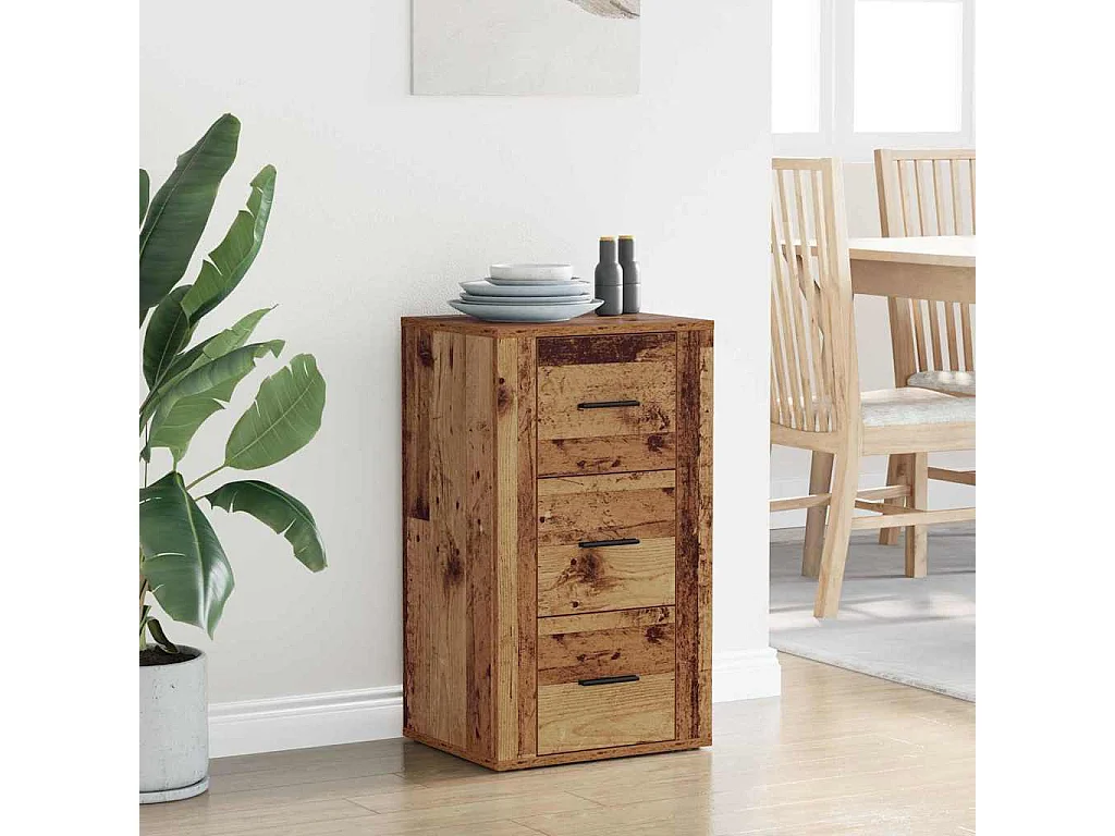 Buffet Bois ancien 40 x 33 x 70 cm Bois d'ingénierie