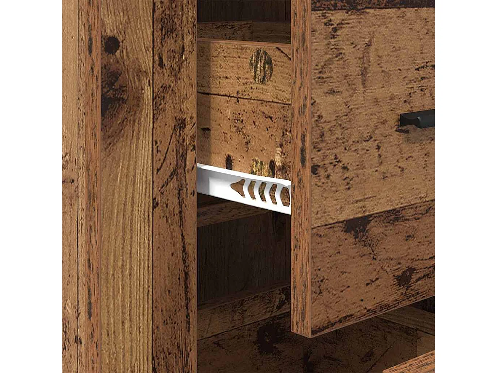 Buffet Bois ancien 40 x 33 x 70 cm Bois d'ingénierie