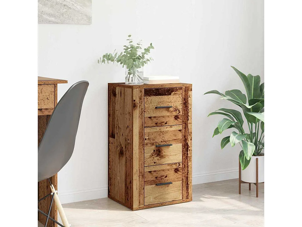 Buffet Bois ancien 40 x 33 x 70 cm Bois d'ingénierie